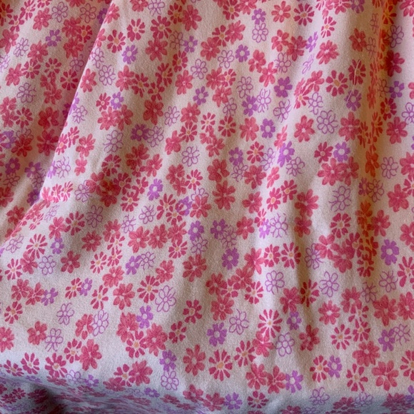 Floral Cotton Jersey Knit Fabric - Wide - Picture 3 of 8